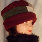 wool reversible hat